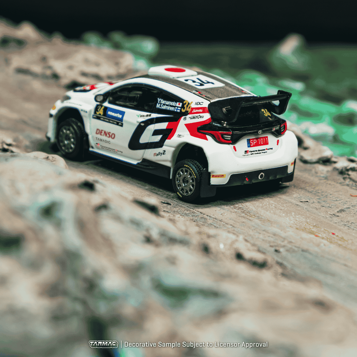 *PRE-ORDER* X iXO Models Toyota GR Yaris Rally2 Sweden 2024 Yuki Yamamoto / Marko Salminen, 1:64 Scale