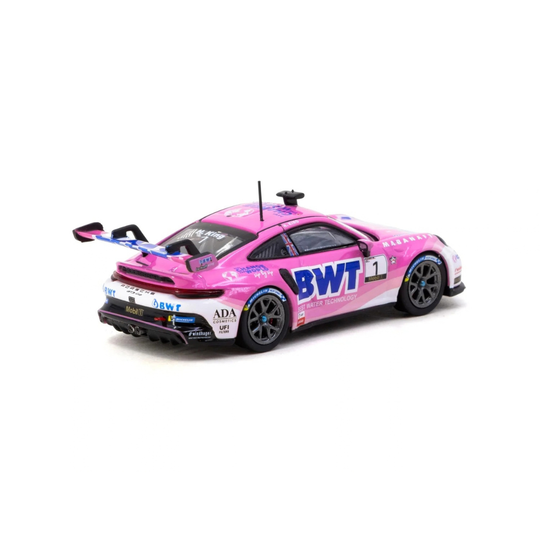 Porsche 911 GT3 Cup (992) Porsche Mobil 1 Supercup 2024 #01, 1:64 Scale