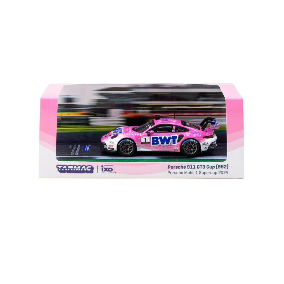 Porsche 911 GT3 Cup (992) Porsche Mobil 1 Supercup 2024 #01, 1:64 Scale