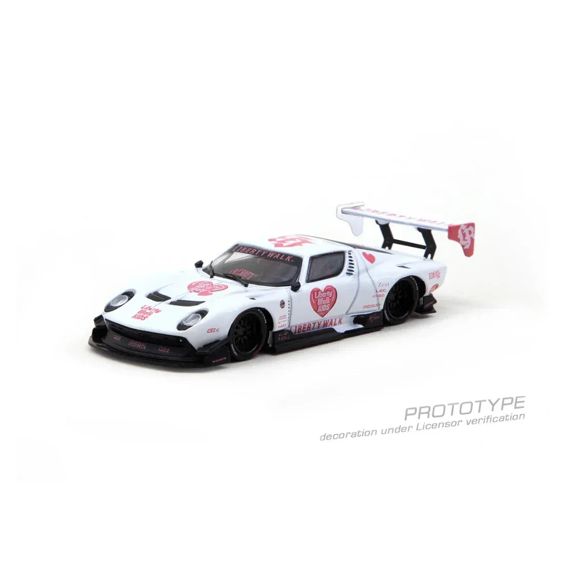 Premium scale diecast model car – *PRE-ORDER* LB-Silhouette WORKS GT Miura KIDS, 1:64 Scale Collectible