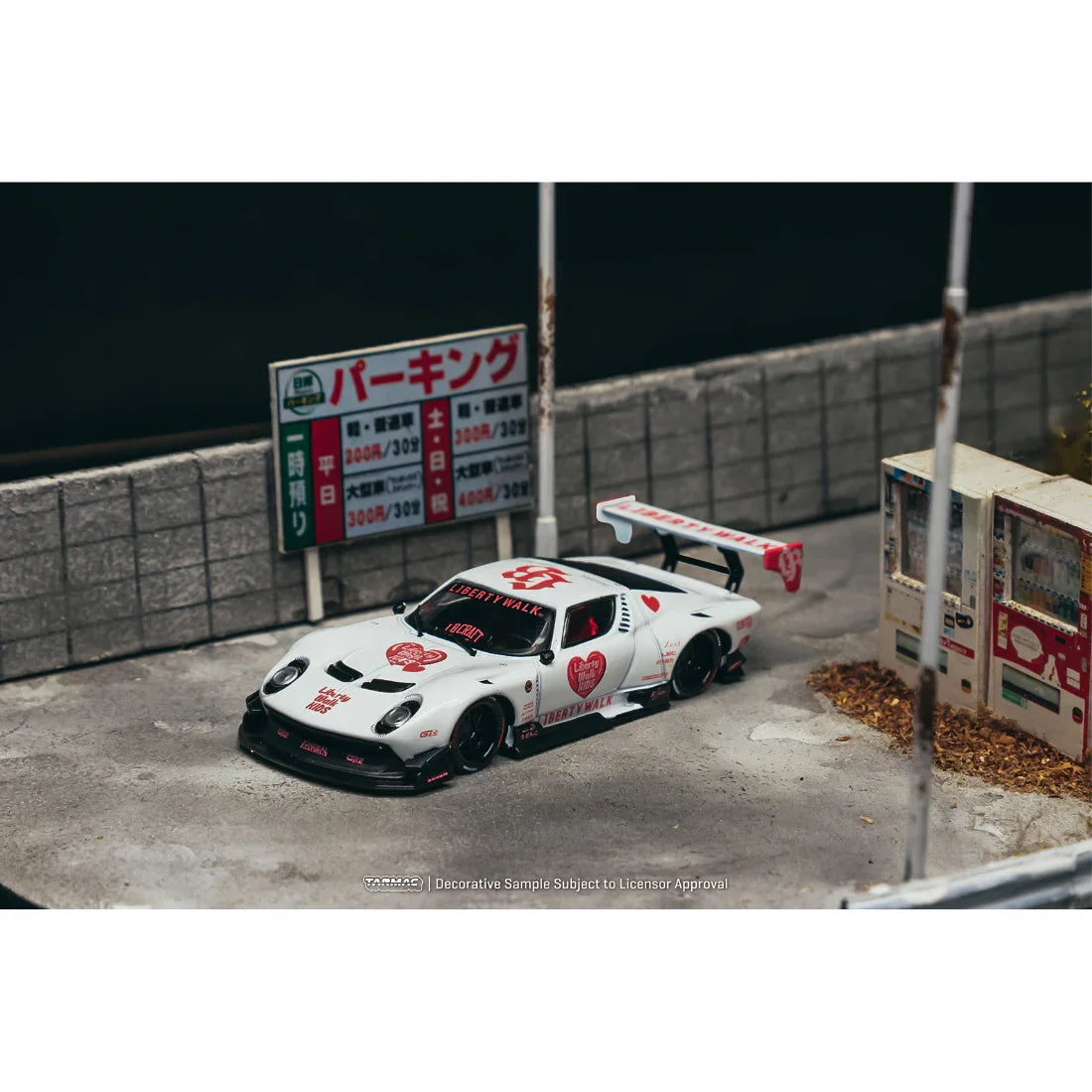 Premium scale diecast model car – *PRE-ORDER* LB-Silhouette WORKS GT Miura KIDS, 1:64 Scale Collectible