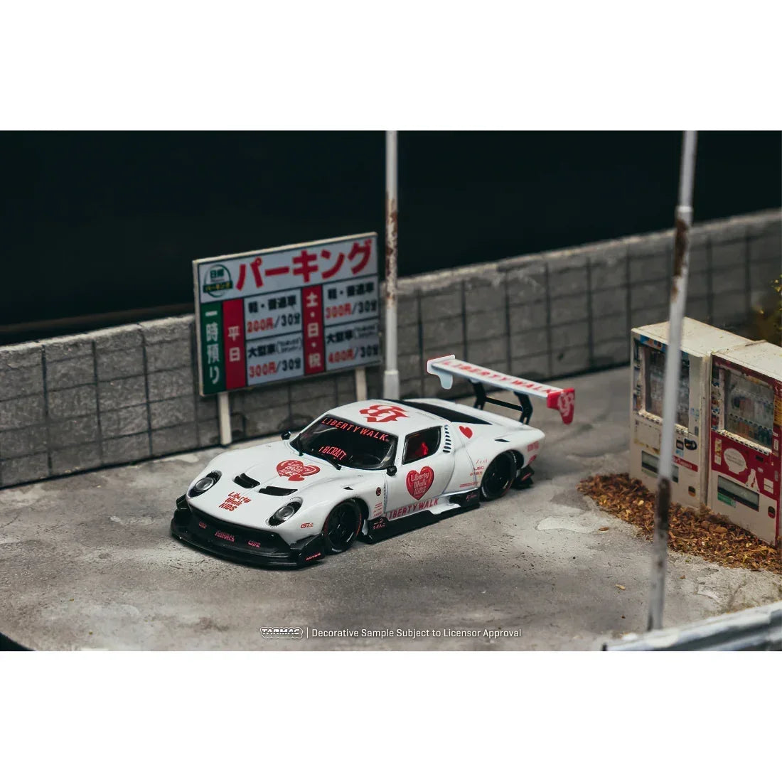 Premium scale diecast model car – *PRE-ORDER* LB-Silhouette WORKS GT Miura KIDS, 1:64 Scale Collectible