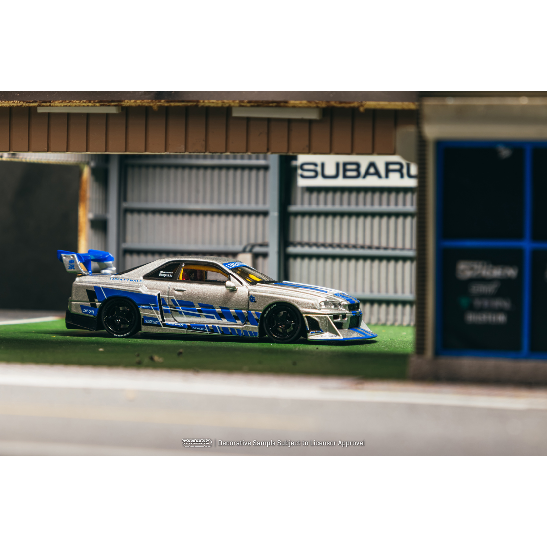 *PRE-ORDER* LB-ER34 Super Silhouette Nissan Skyline MGMINI, 1:64 Scale