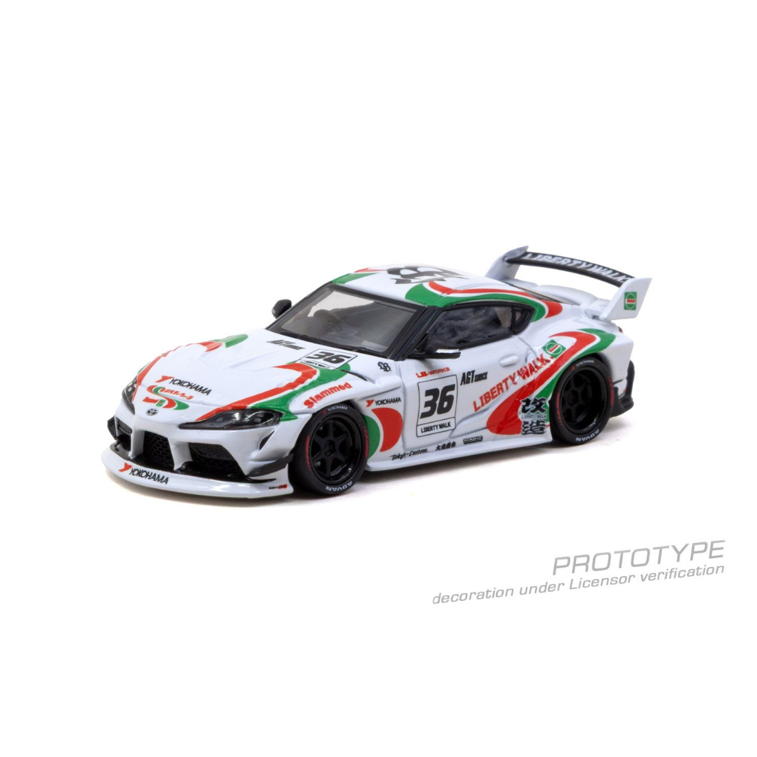 *PRE-ORDER* LB-Works Toyota Supra (A90), 1:64 Scale