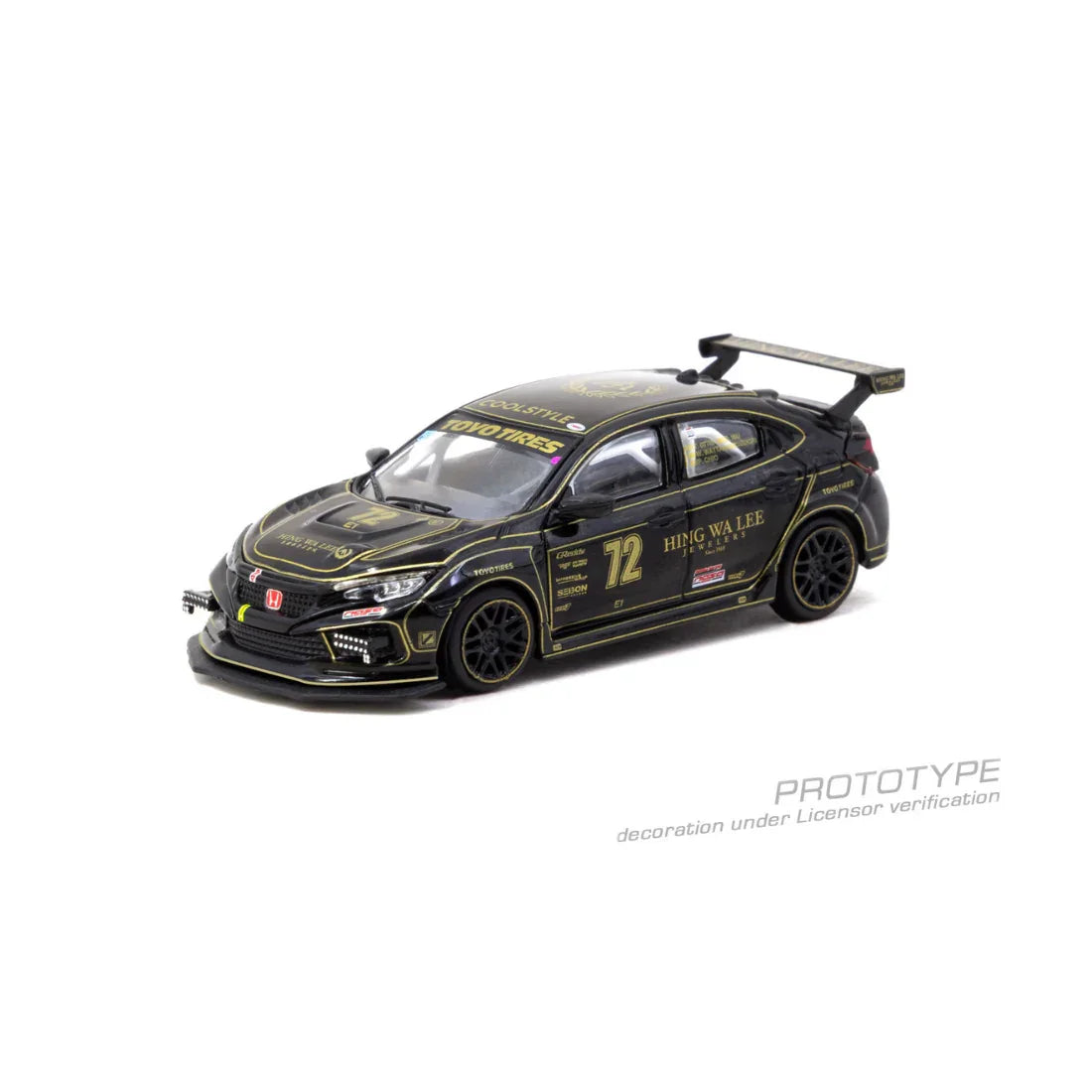 *PRE-ORDER* Honda Civic TYPE R FK8 NASA Western Endurance Racing Championship 2021, 1:64 Scale