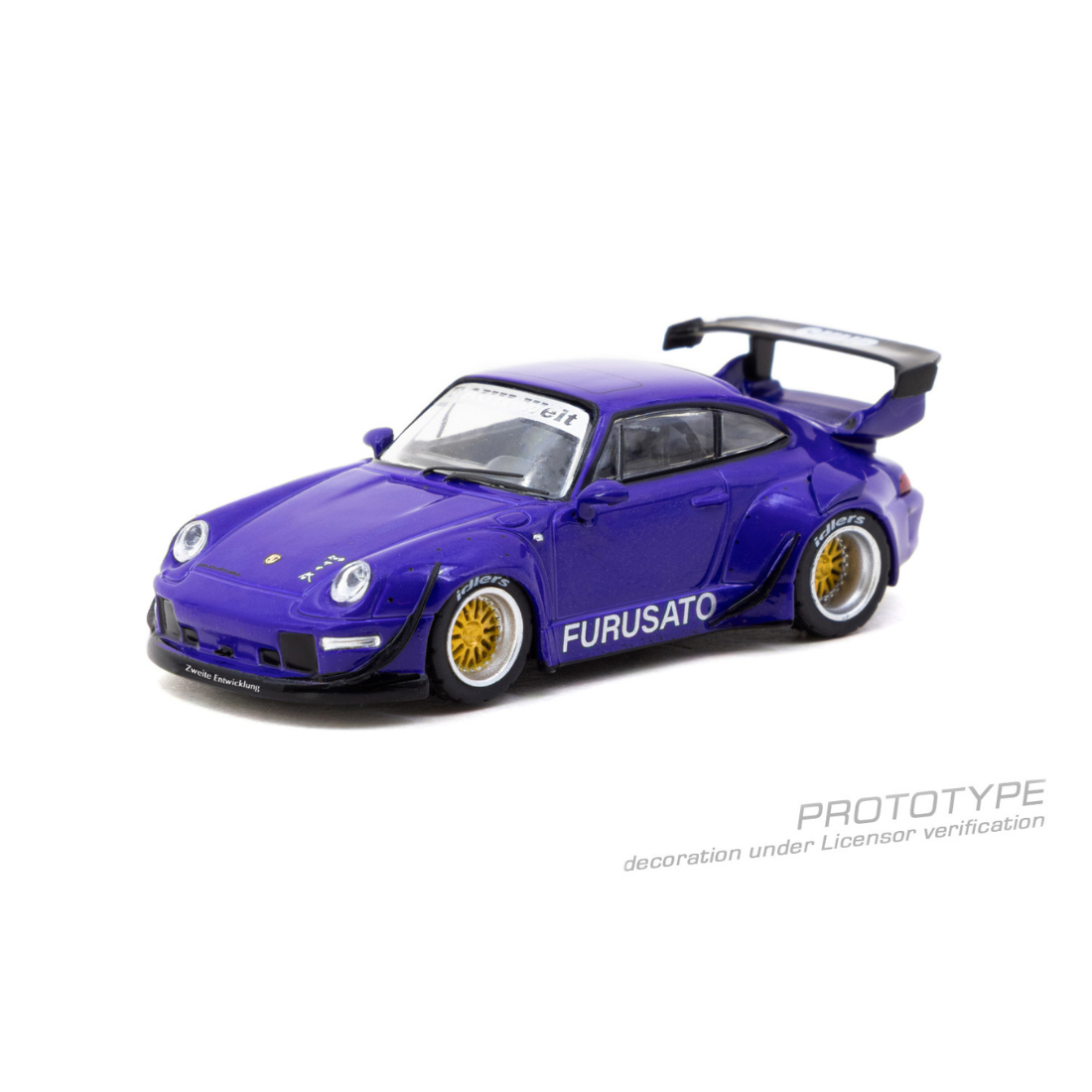 *PRE-ORDER* RWB 993 Furusato (Model Car + Trading Cards Combo Set), 1:64 Scale