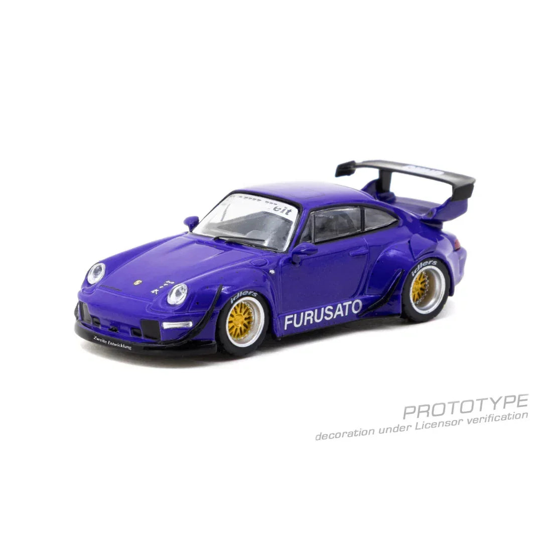 Premium scale diecast model car – *PRE-ORDER* RWB 993 Furusato (Model Car + Trading Cards Combo Set), 1:64 Scale Collectible
