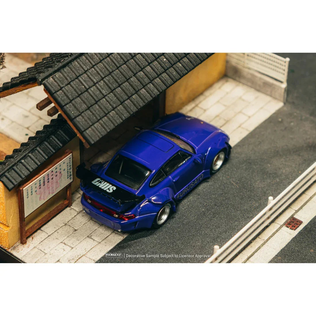 Premium scale diecast model car – *PRE-ORDER* RWB 993 Furusato (Model Car + Trading Cards Combo Set), 1:64 Scale Collectible