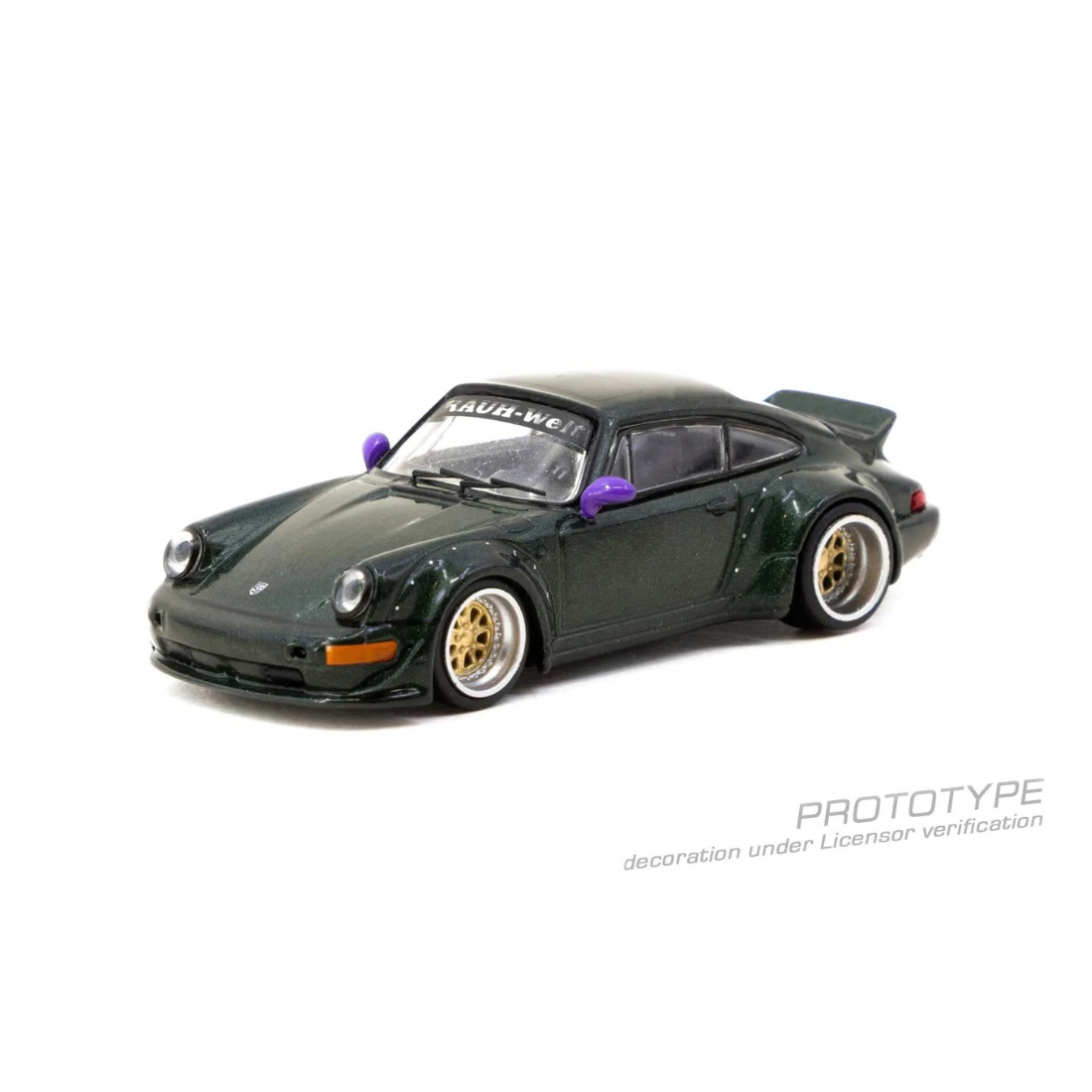 Porsche RWB 964, 1:64 Scale (Green)