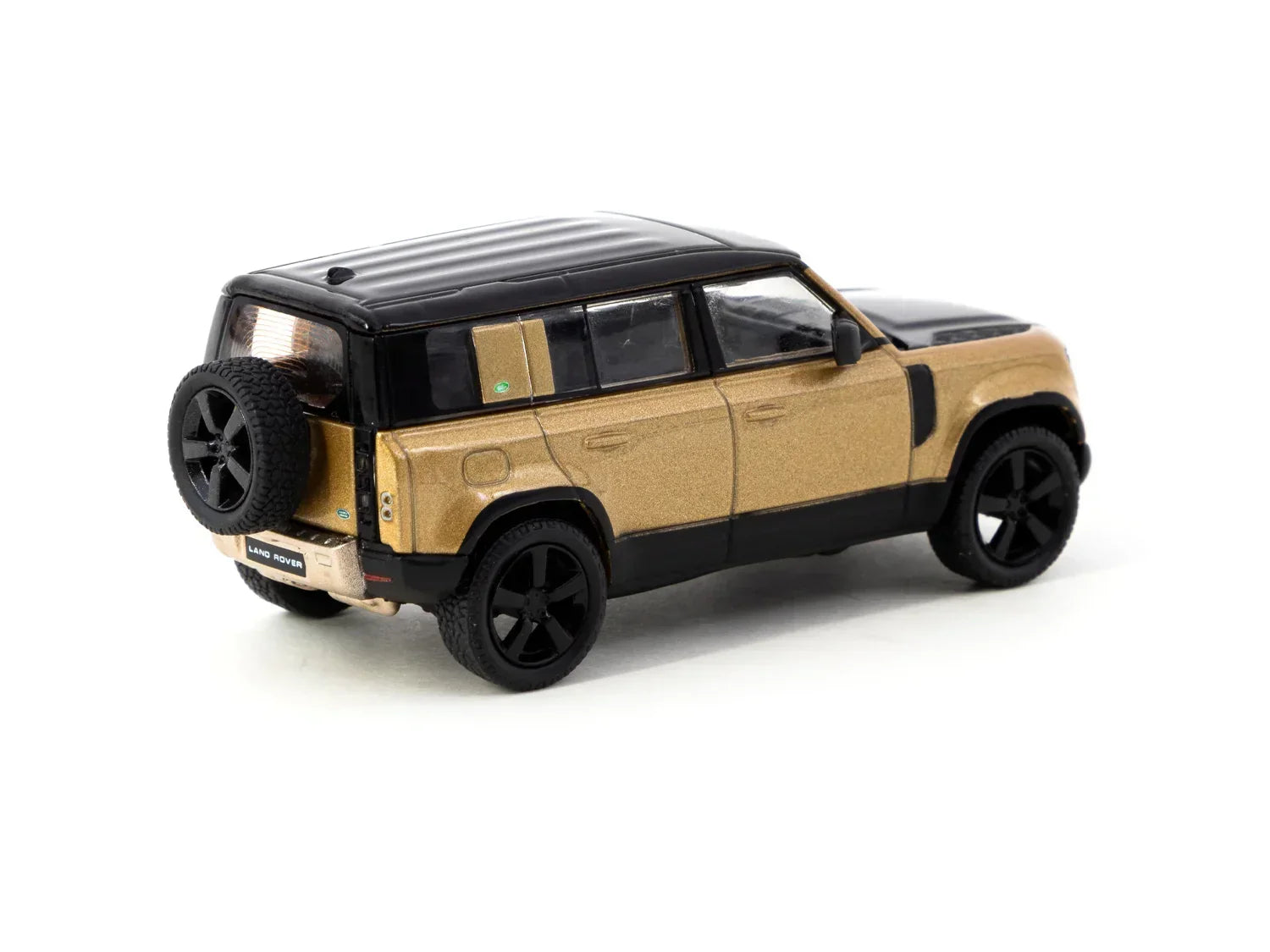 Premium scale diecast model car – Land Rover Defender 110 - MIJO Special Edition - GLOBAL64, 1:64 Scale (Brown) Collectible