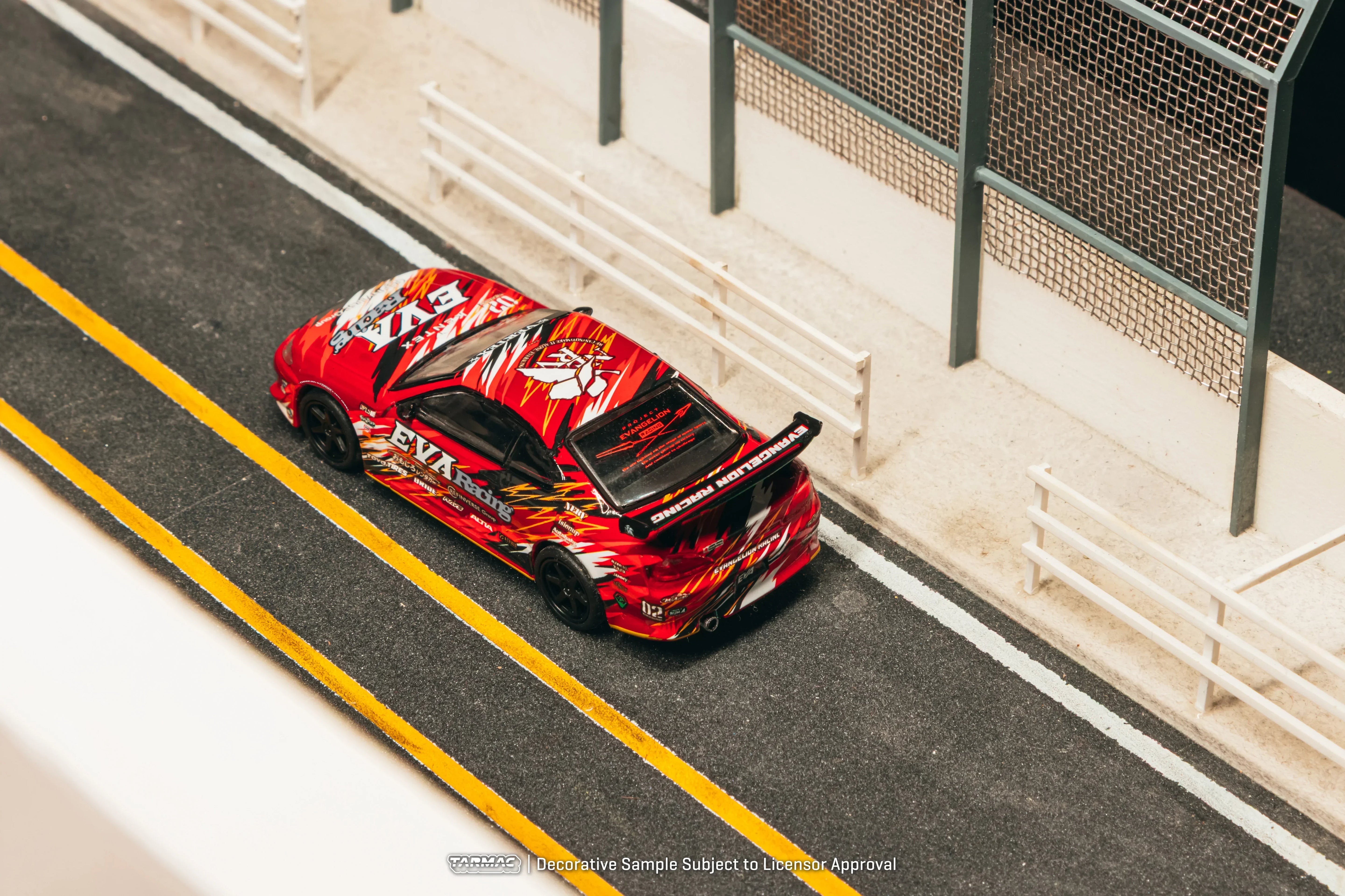 Premium scale diecast model car – *PRE-ORDER* Nissan EVA RT Production Model-02 S15, 1:64 Scale (Blister Pack) Collectible