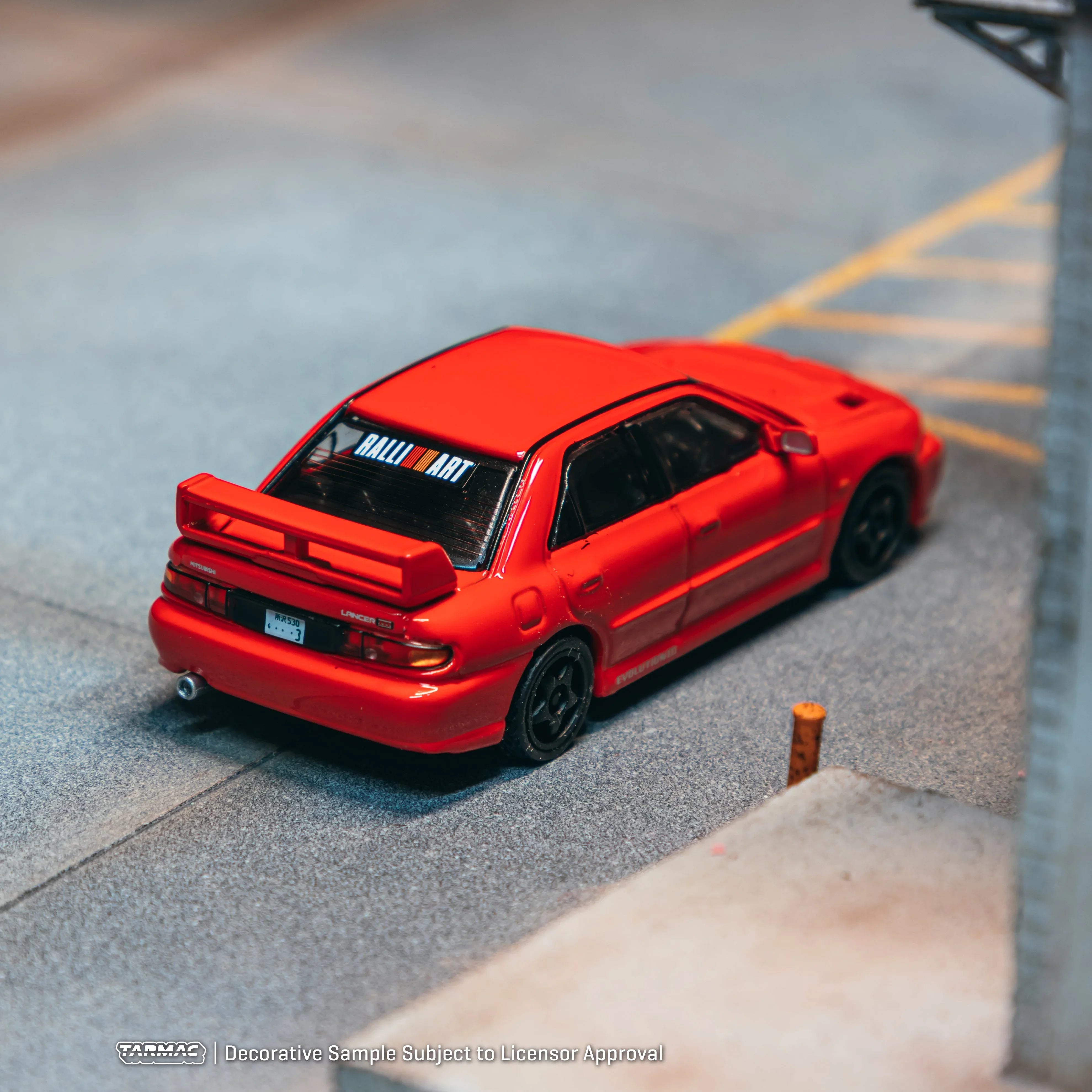 Premium scale diecast model car – *PRE-ORDER* Mitsubishi Lancer GSR Evolution III Red (Chance of Chase Car), 1:64 Scale Collectible