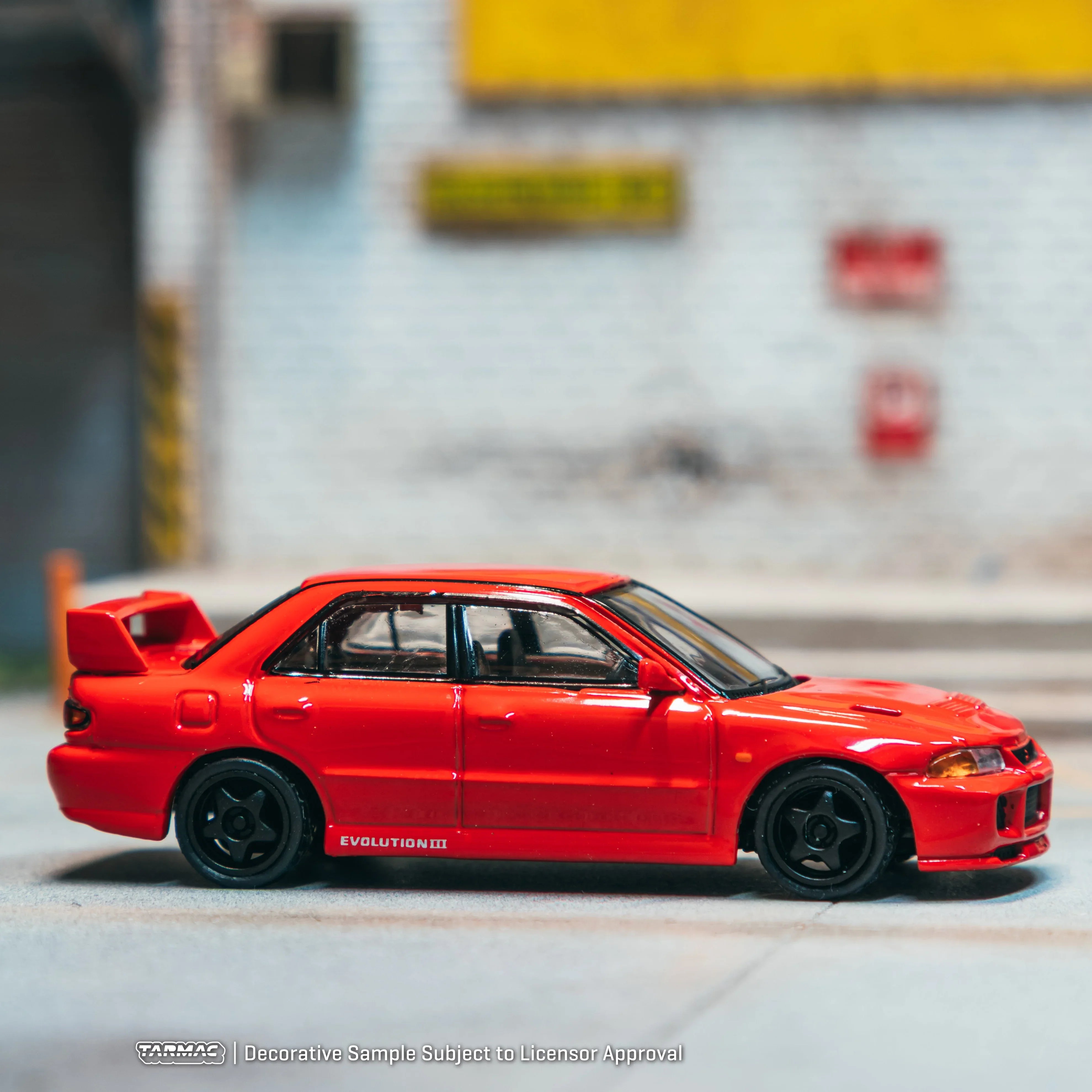 Premium scale diecast model car – *PRE-ORDER* Mitsubishi Lancer GSR Evolution III Red (Chance of Chase Car), 1:64 Scale Collectible