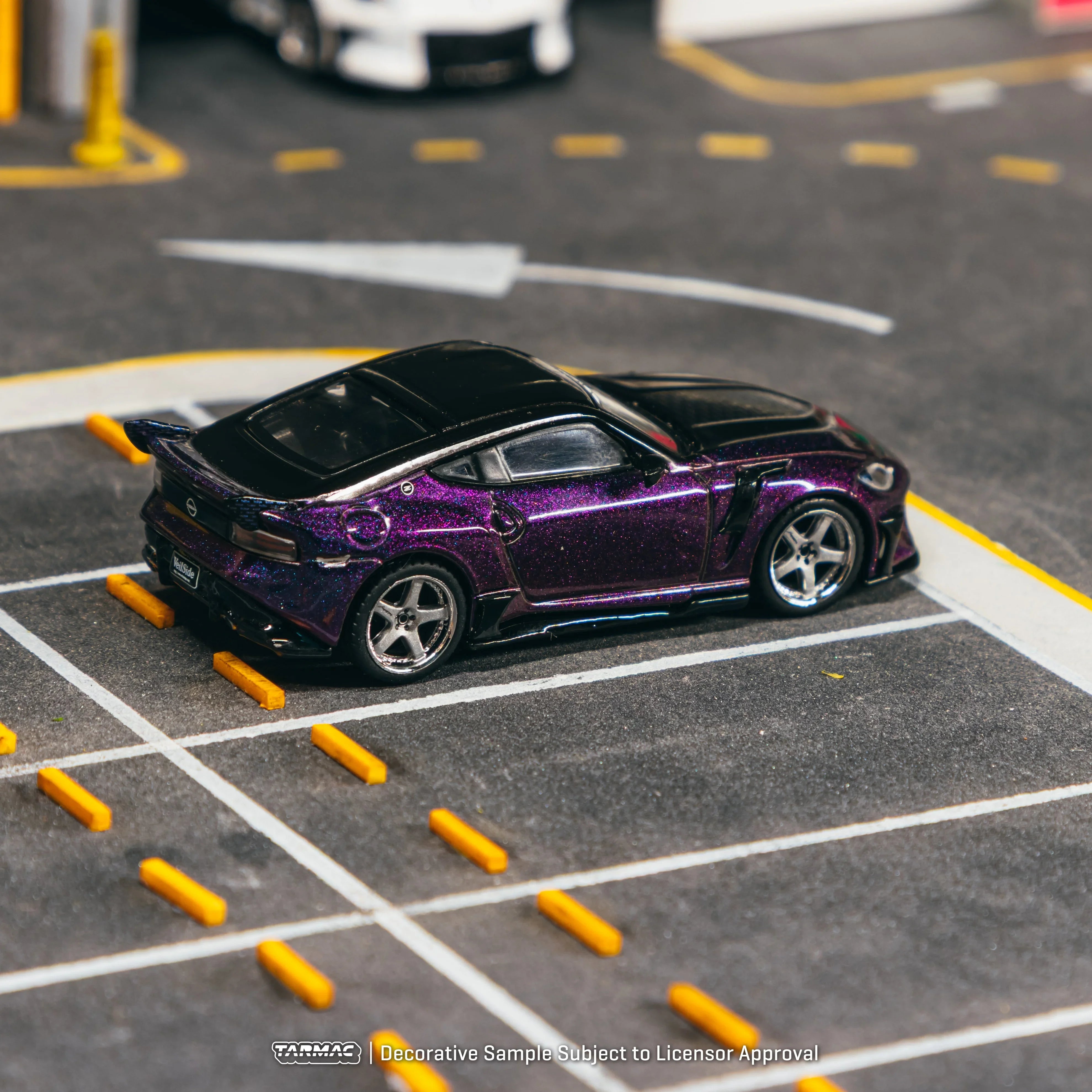 Premium scale diecast model car – *PRE-ORDER* Nissan VeilSide FFZ400 Fairlady Z Chameleon Purple (Chance of Chase Car), 1:64 Scale Collectible