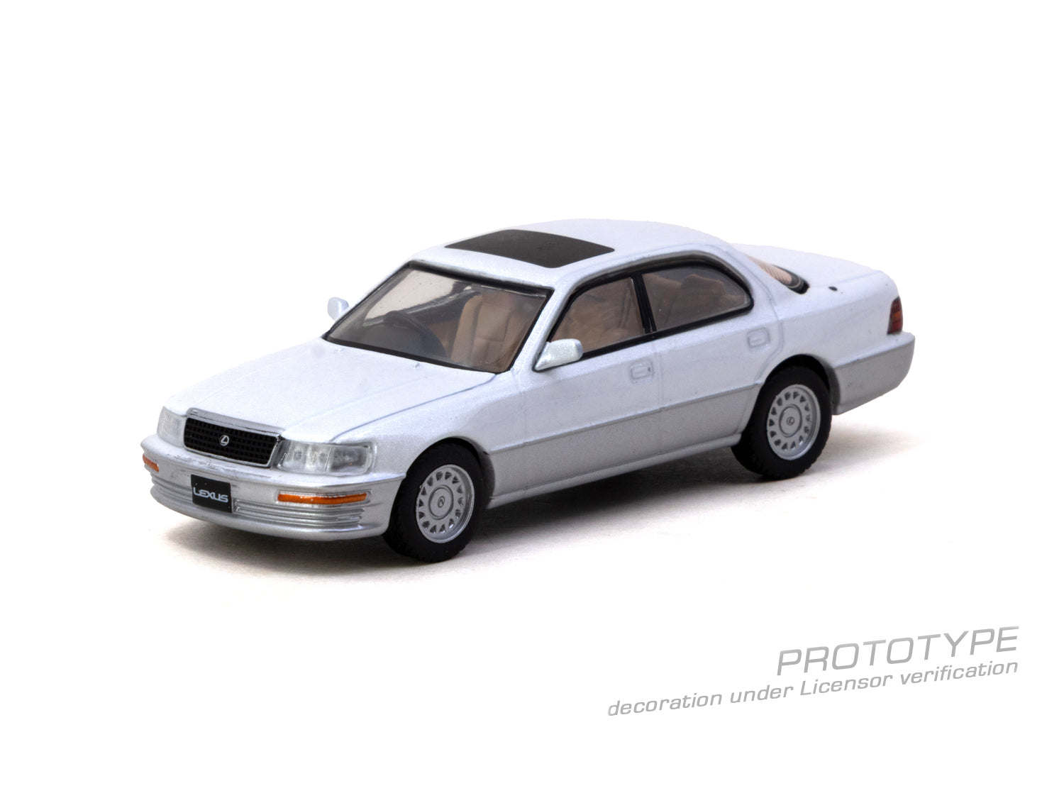 *PRE-ORDER* Lexus LS400 (UCF10) Chance of Chase Car (Blister Pack), 1:64 Scale (Pearl White)