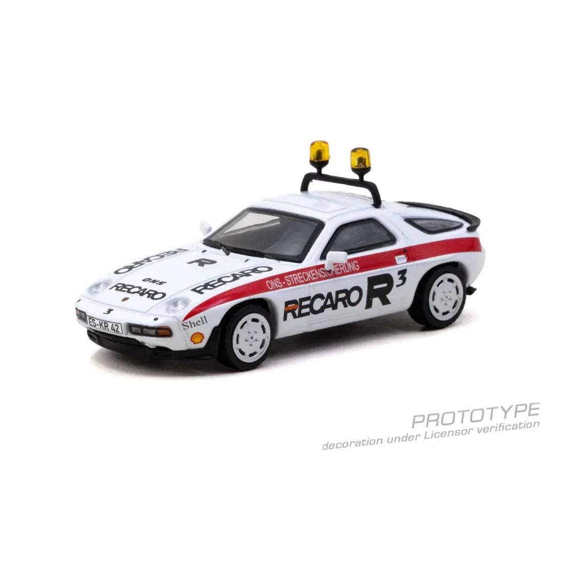 Premium scale diecast model car – *PRE-ORDER* Porsche 928 S Safety Car (Chance of Chase Car), 1:64 Scale Collectible