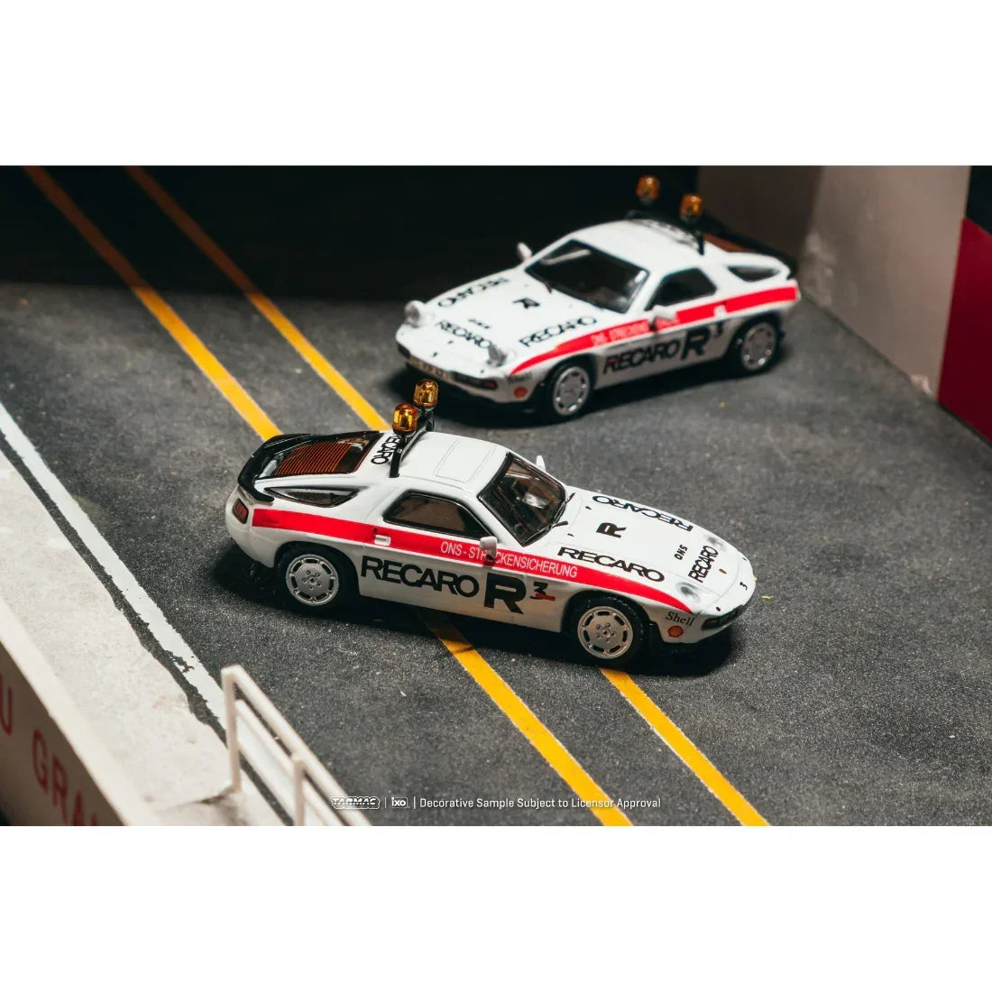 Premium scale diecast model car – *PRE-ORDER* Porsche 928 S Safety Car (Chance of Chase Car), 1:64 Scale Collectible