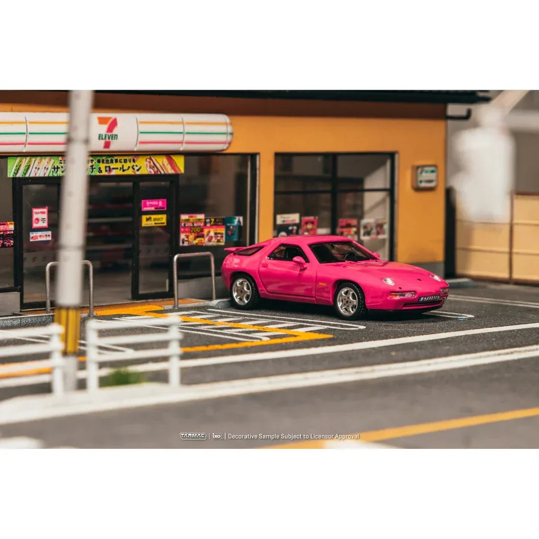 Premium scale diecast model car – *PRE-ORDER* Porsche 928 GTS Chance of Chase Car with Pop-Up Head-Lights, 1:64 Scale (Rubystone Red) Collectible