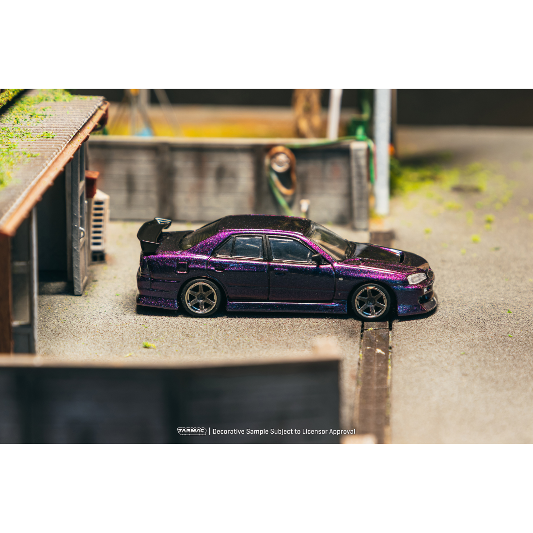 *PRE-ORDER* Nissan Skyline ER34 Chance of Chase Car, 1:64 Scale (Midnight Purple)