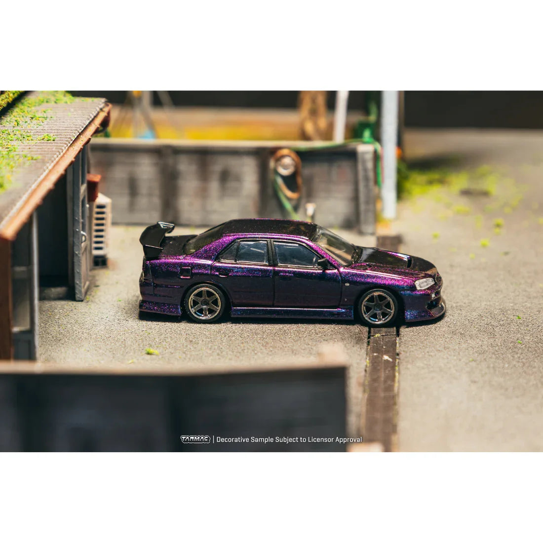 *PRE-ORDER* Nissan Skyline ER34 Chance of Chase Car, 1:64 Scale (Midnight Purple)