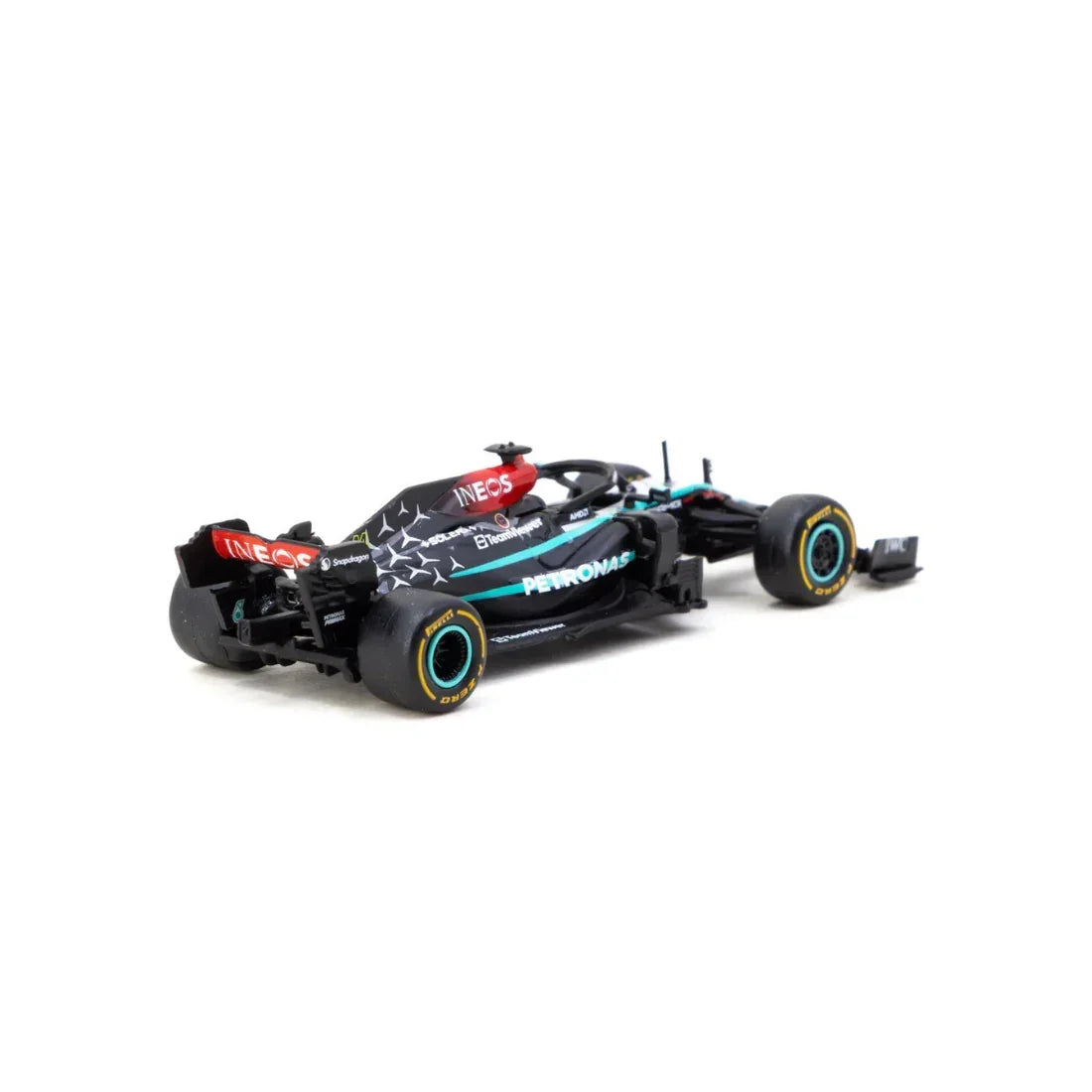 Premium scale diecast model car – Mercedes-AMG F1 W12 E Performance New York Demo Run Lewis Hamilton 2024, 1:64 Scale Collectible