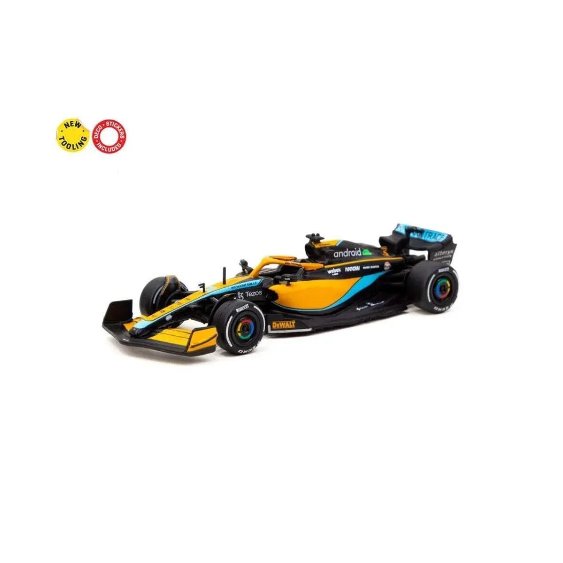 Premium scale diecast model car – McLaren MCL36 Australian Grand Prix #3 Daniel Ricciardo 2022, 1:64 Scale Collectible