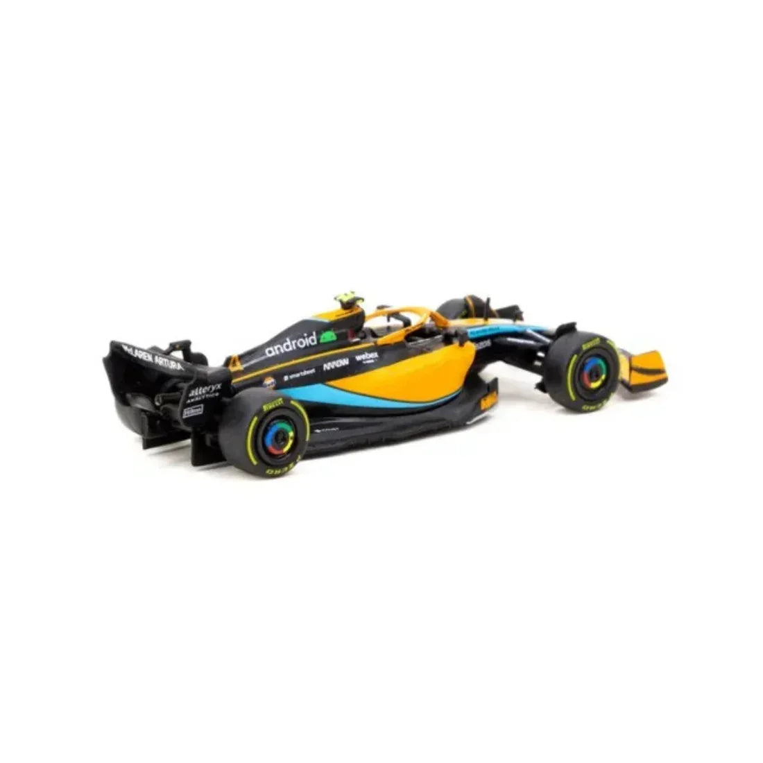 Premium scale diecast model car – McLaren MCL36 Emilia Romagna Grand Prix #4 Lando Norris 2022, 1:64 Scale Collectible