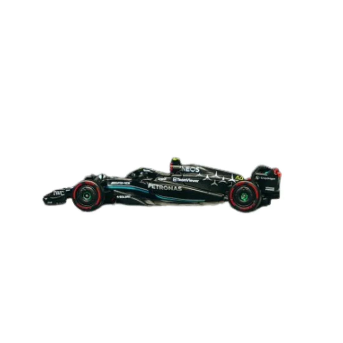 Premium scale diecast model car – Mercedes-AMG F1 W14 E Performance Hungarian Grand Prix Pole Position Lewis Hamilton 2023, 1:64 Scale Collectible