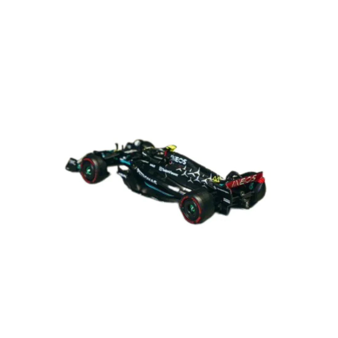 Premium scale diecast model car – Mercedes-AMG F1 W14 E Performance Hungarian Grand Prix Pole Position Lewis Hamilton 2023, 1:64 Scale Collectible