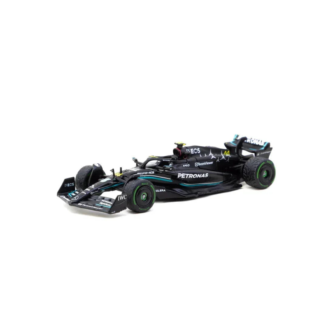Premium scale diecast model car – Mercedes-AMG F1 W14 E Performance Monaco Grand Prix Lewis Hamilton 2023, 1:64 Scale Collectible