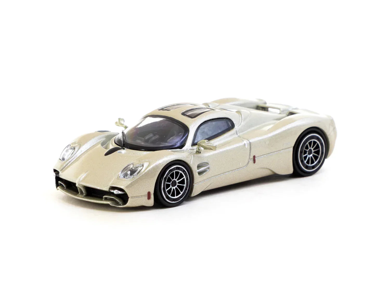 Premium scale diecast model car – Pagani Utopia Rinascimento - Global64, 1:64 Scale (White) Collectible