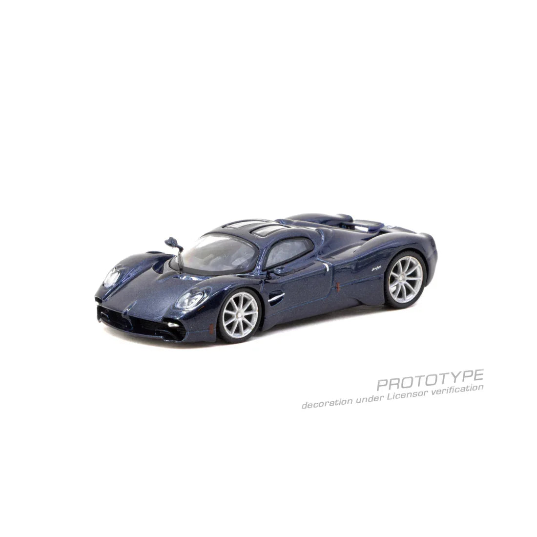 Premium scale diecast model car – *PRE-ORDER* Pagani Utopia, 1:64 Scale (Blue Metallic) Collectible