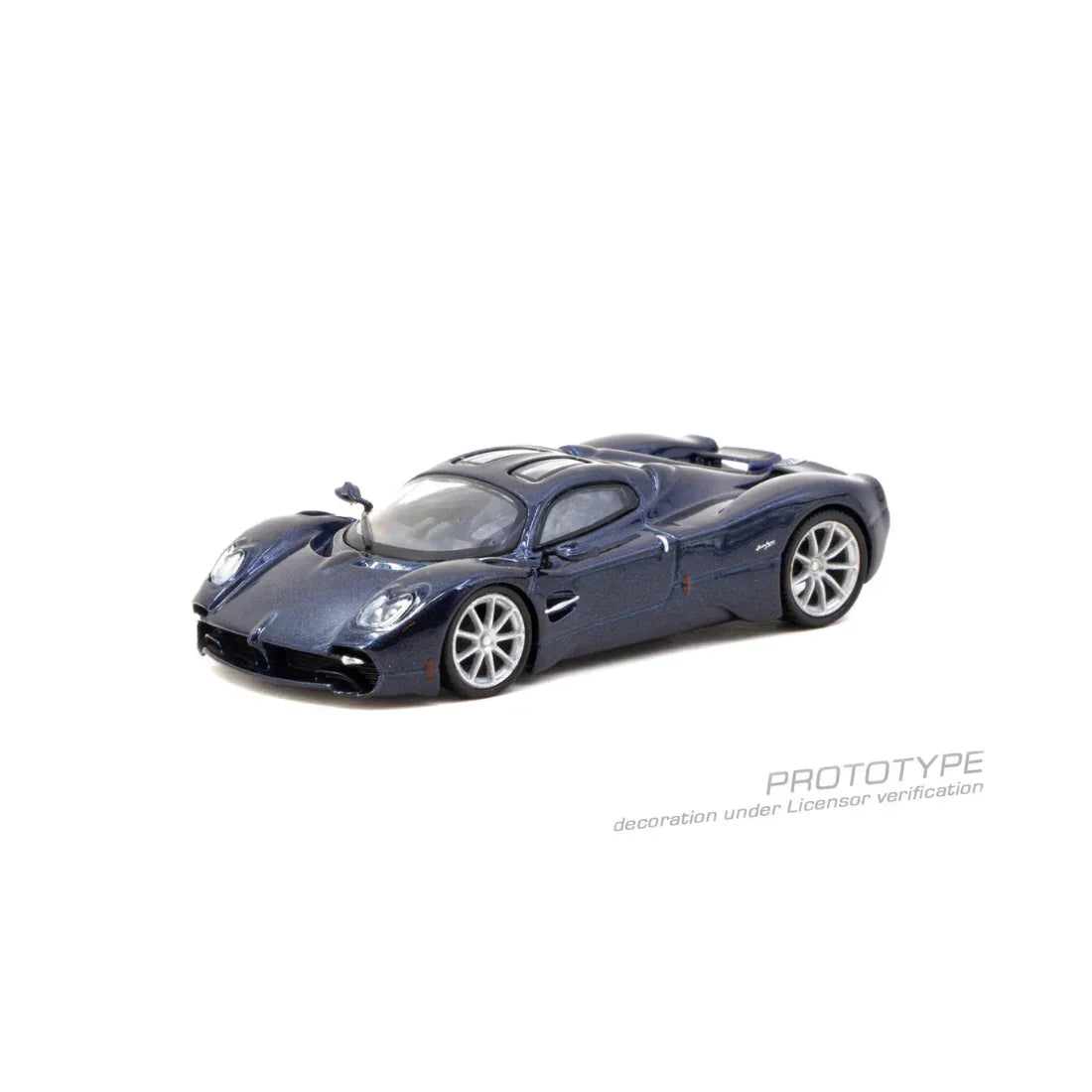 Premium scale diecast model car – *PRE-ORDER* Pagani Utopia, 1:64 Scale (Blue Metallic) Collectible