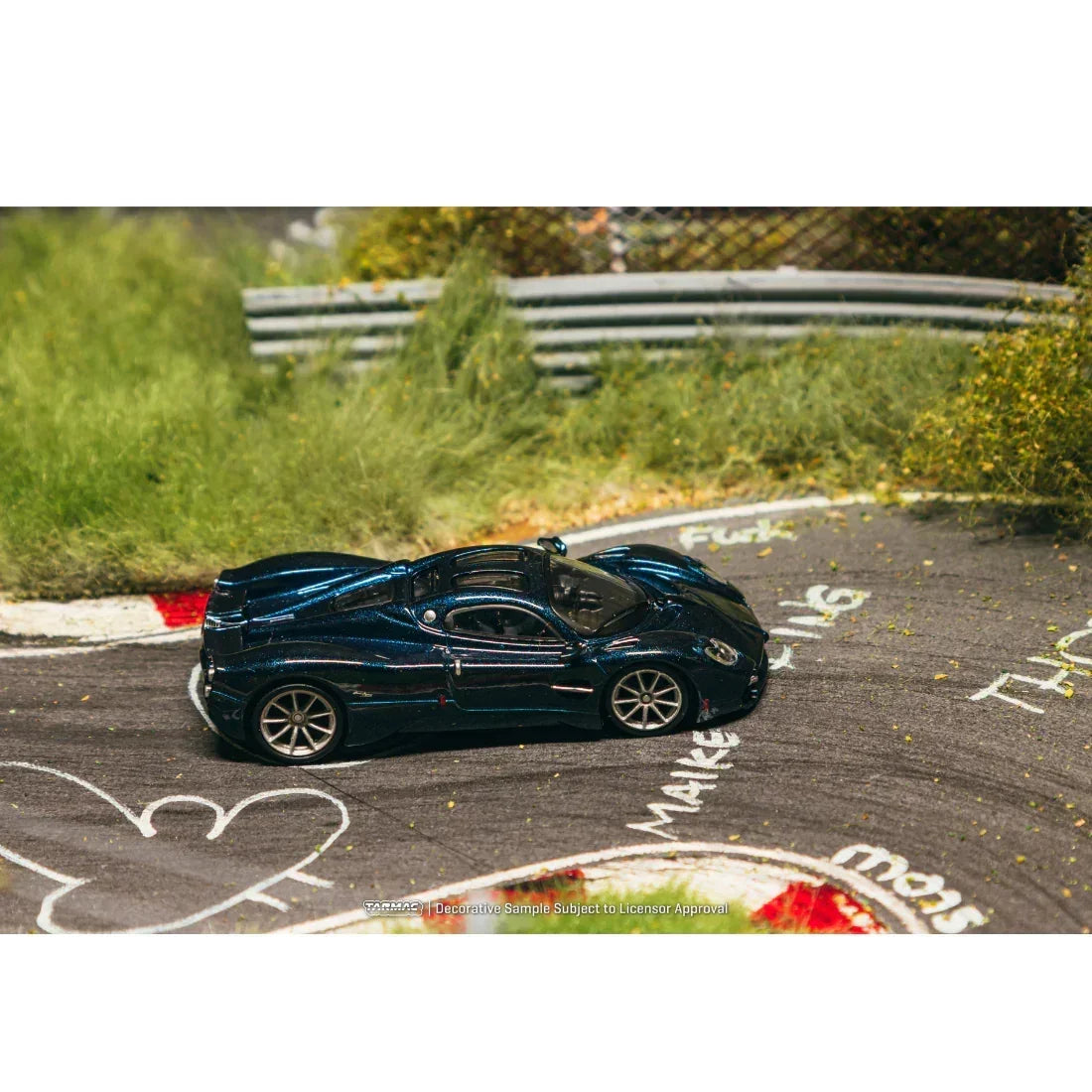 Premium scale diecast model car – *PRE-ORDER* Pagani Utopia, 1:64 Scale (Blue Metallic) Collectible