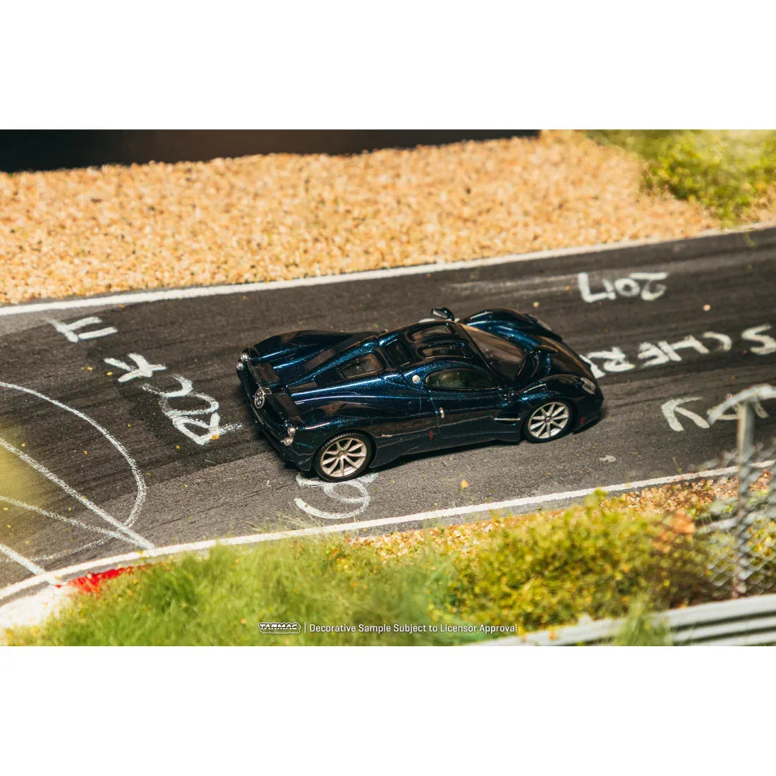 Premium scale diecast model car – *PRE-ORDER* Pagani Utopia, 1:64 Scale (Blue Metallic) Collectible