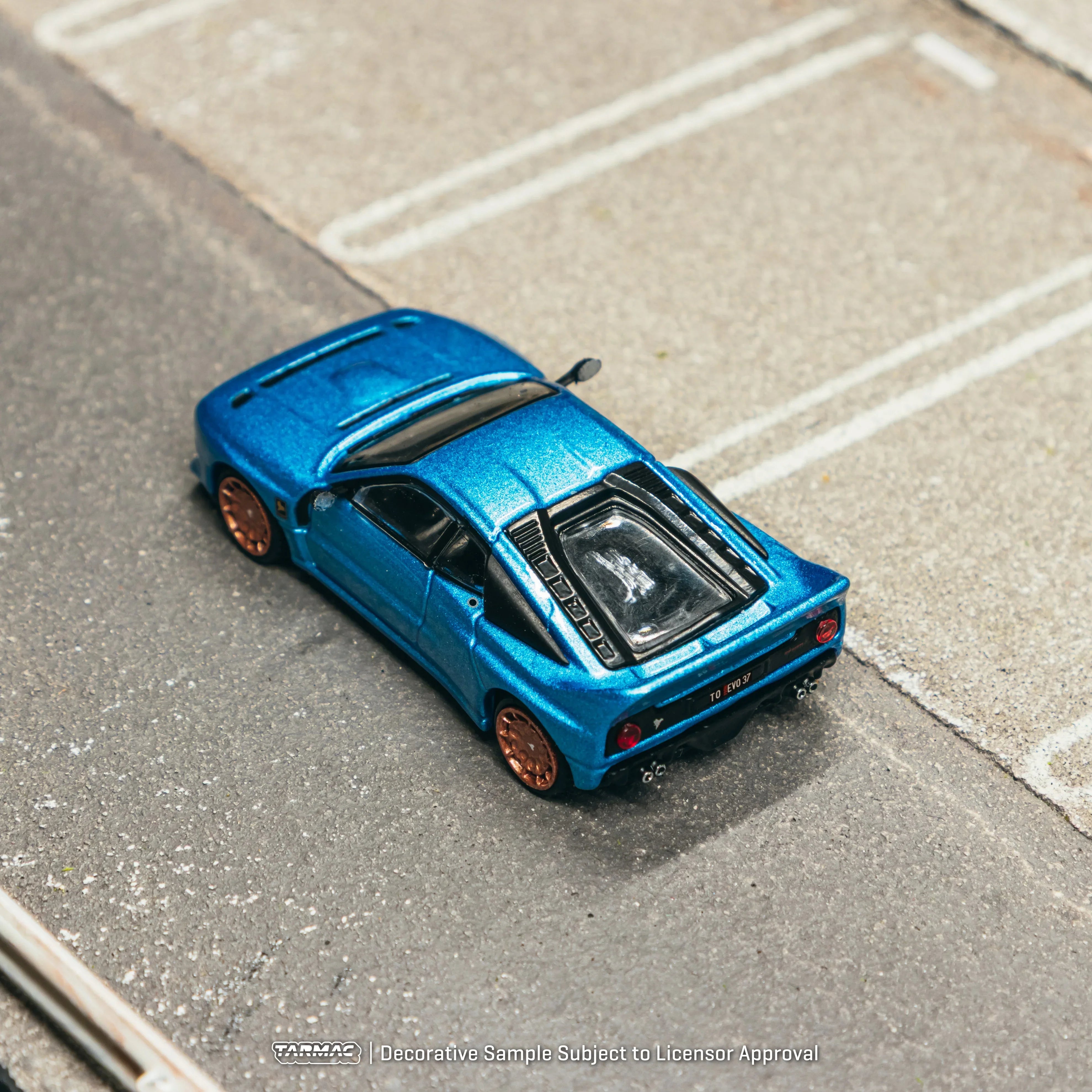 Premium scale diecast model car – *PRE-ORDER* Kimera EVO37, 1:64 Scale (Blue) Collectible