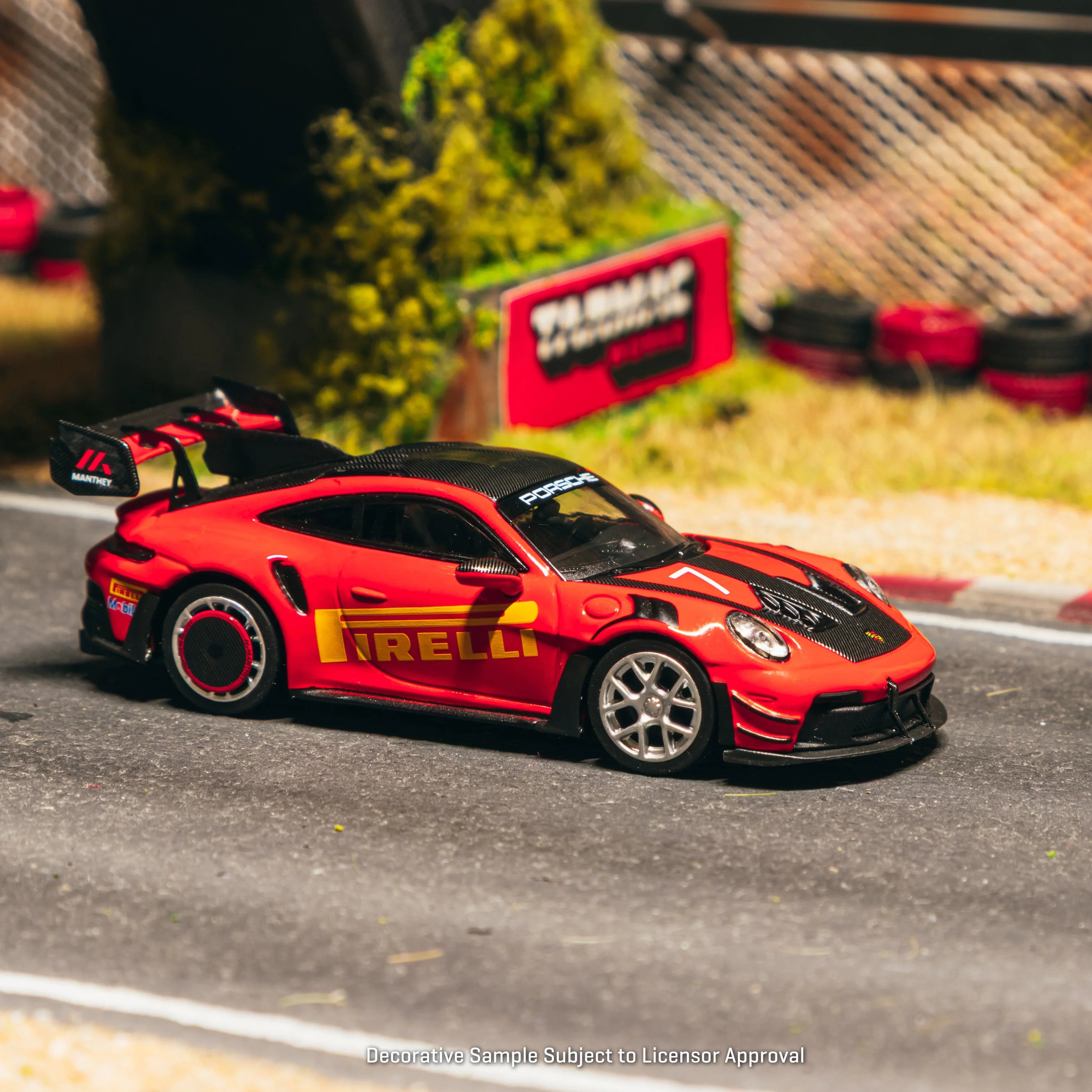 Premium scale diecast model car – *PRE-ORDER* Porsche GT3RS (992.1) MR, 1:64 Scale (Red) Collectible
