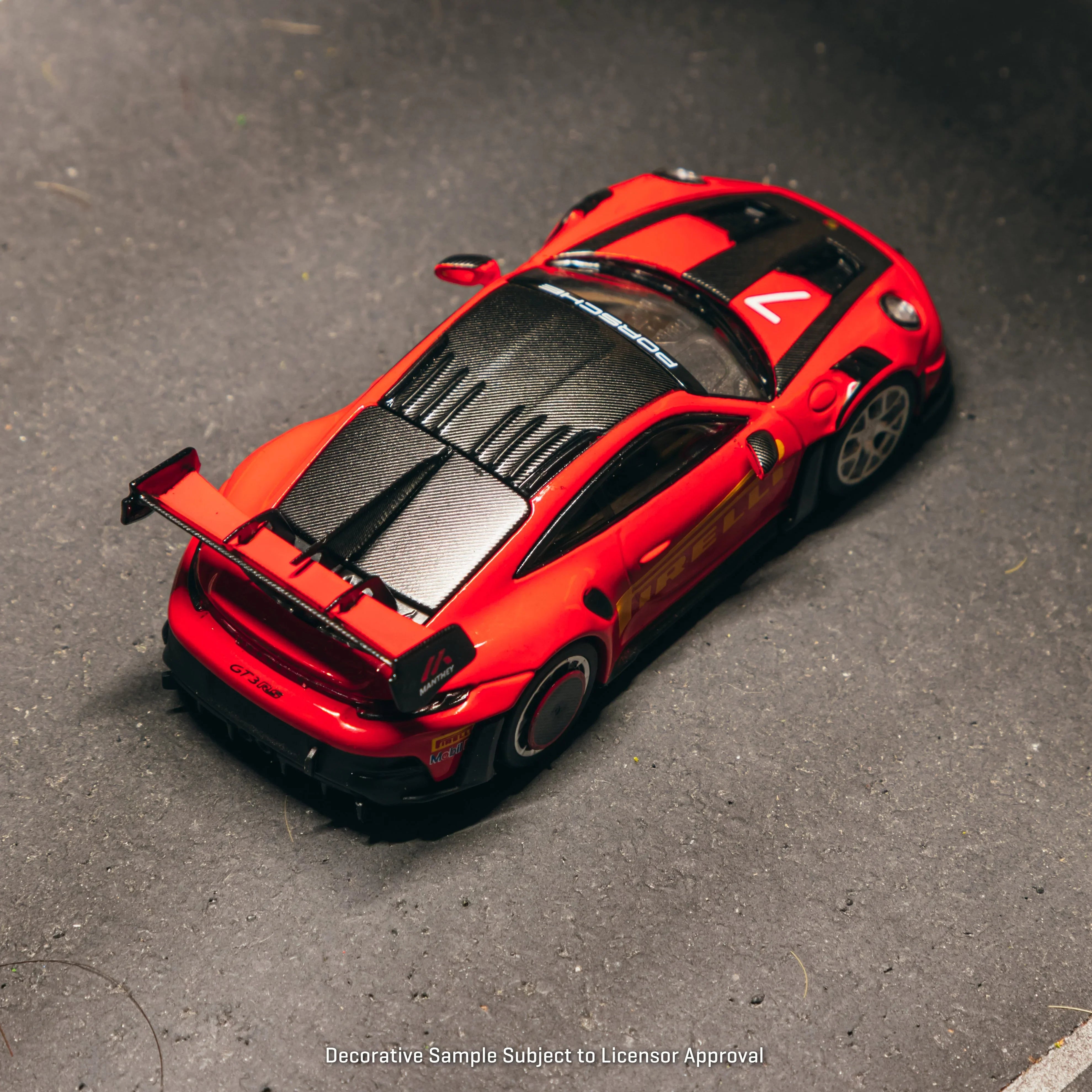 Premium scale diecast model car – *PRE-ORDER* Porsche GT3RS (992.1) MR, 1:64 Scale (Red) Collectible