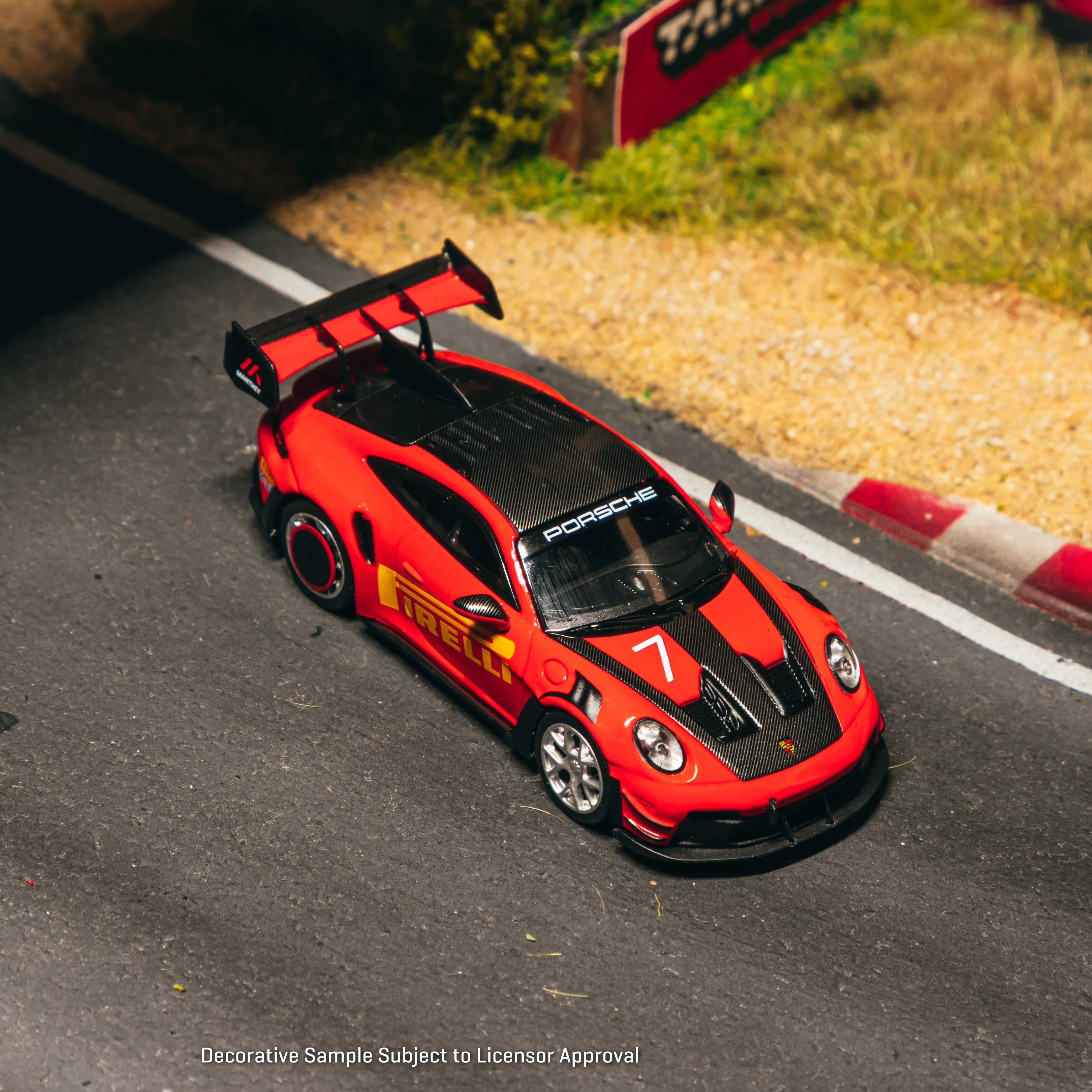 Premium scale diecast model car – *PRE-ORDER* Porsche GT3RS (992.1) MR, 1:64 Scale (Red) Collectible