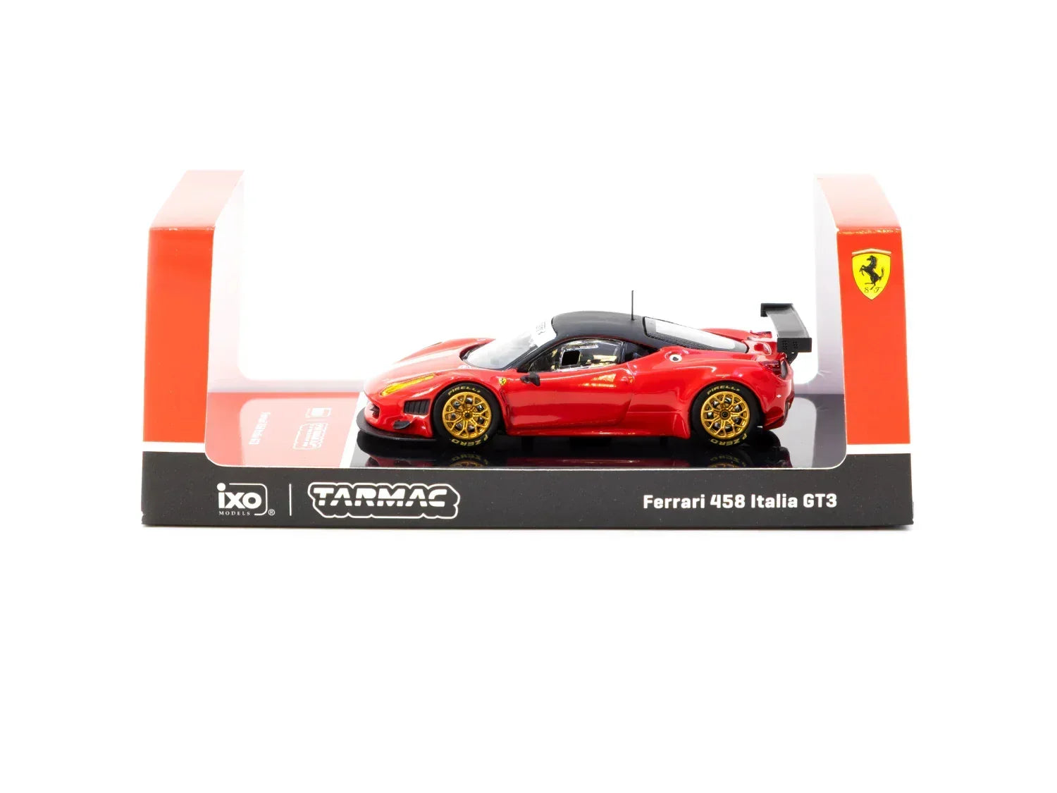 Premium scale diecast model car – Ferrari 458 Italia GT3 - Road64, 1:64 Scale (Red) Collectible