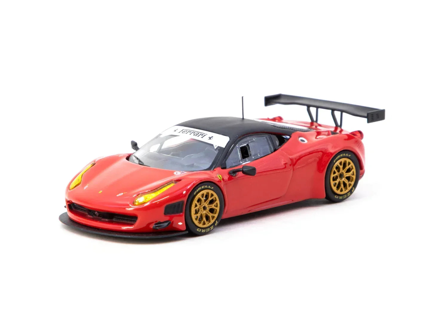 Premium scale diecast model car – Ferrari 458 Italia GT3 - Road64, 1:64 Scale (Red) Collectible