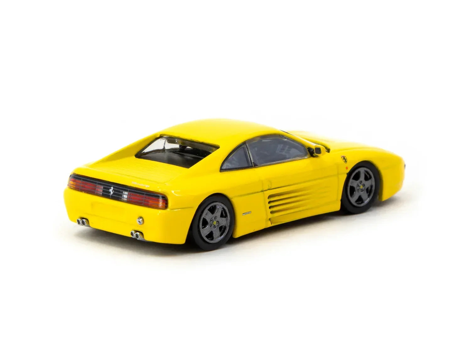 Premium scale diecast model car – Ferrari 348 Challenge - Road64, 1:64 Scale (Yellow) Collectible