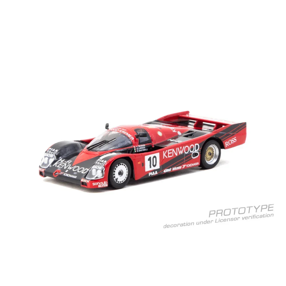 Premium scale diecast model car – *PRE-ORDER* Porsche 962C Le Mans 1989 #10 (Chance of Chase Car), 1:64 Scale Collectible