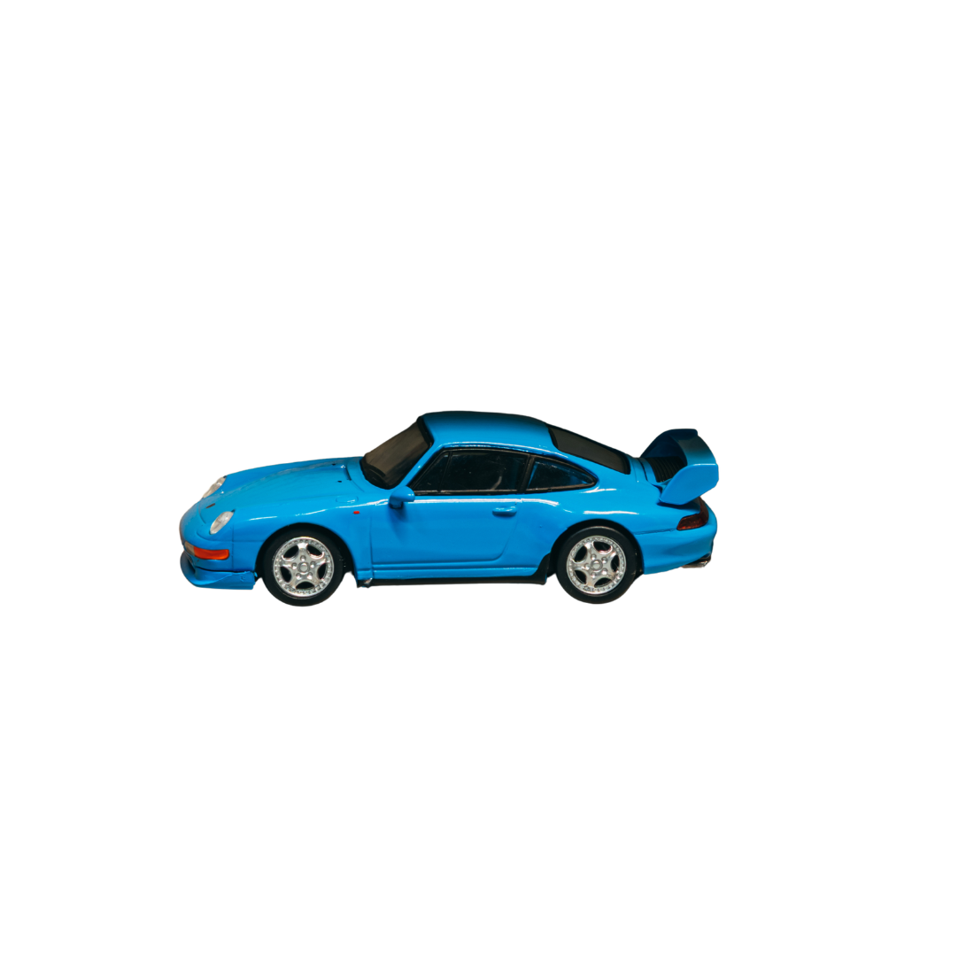 Premium scale diecast model car – *PRE-ORDER* Porsche 911 993 Cup (Riviera Blue) Chance of Chase Car,1:64 Scale Collectible