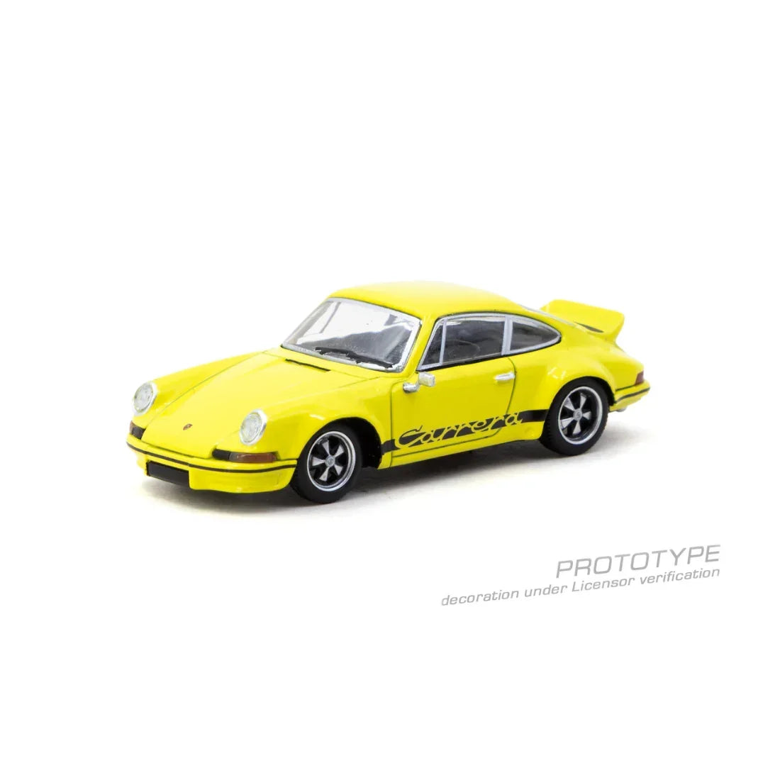 Premium scale diecast model car – *PRE-ORDER* Porsche 911 Carrera RS 2.7 Lightweight Chance of Chase Car (Yellow) Collectible