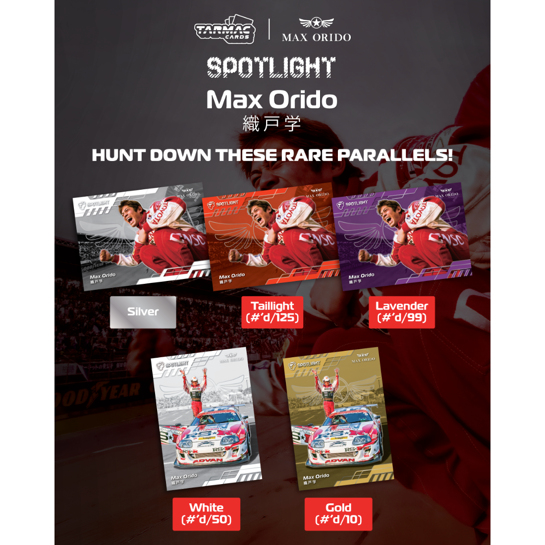 *PRE-ORDER* Tarmac Cards Spotlight - Max Orido