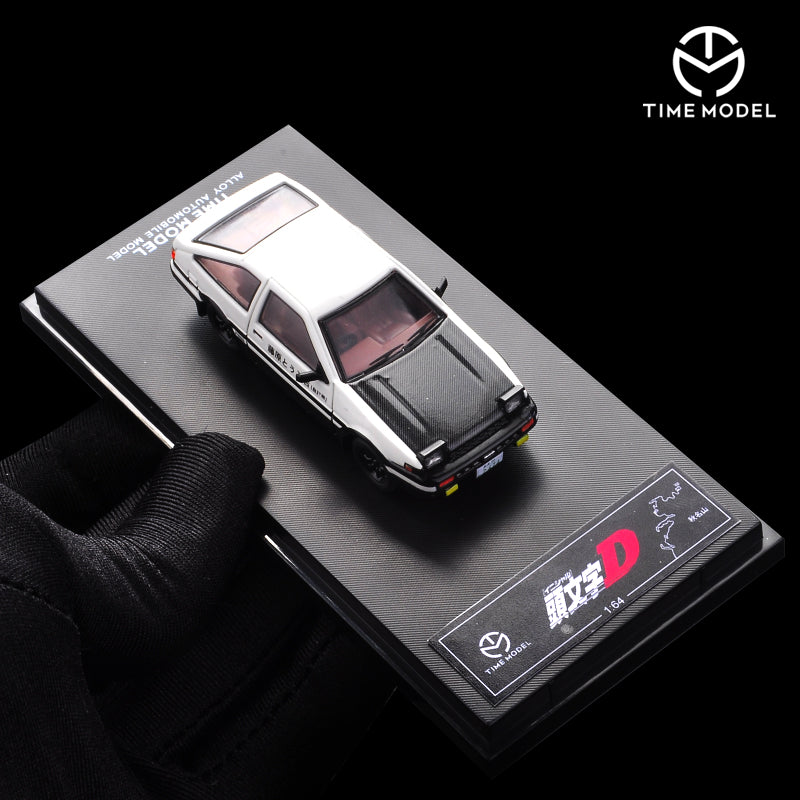 Premium scale diecast model car – *PRE-ORDER* Toyota AE86 Black Cover - Regular Edition, 1:64 Scale Collectible