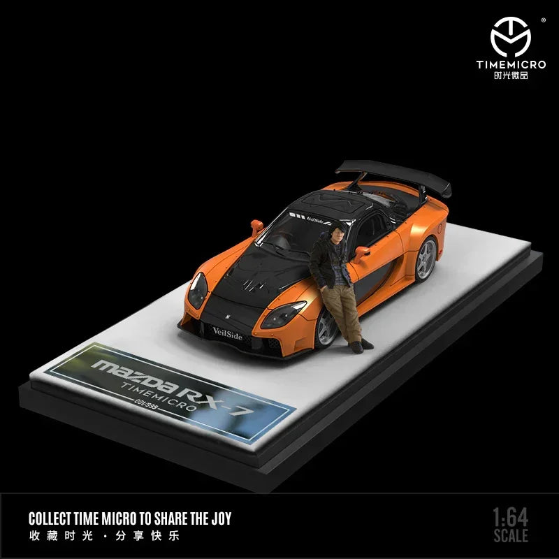 Premium scale diecast model car – *PRE-ORDER* Mazda RX-7 Veilside Fast & Furious - Doll Edition, 1:64 Scale Collectible