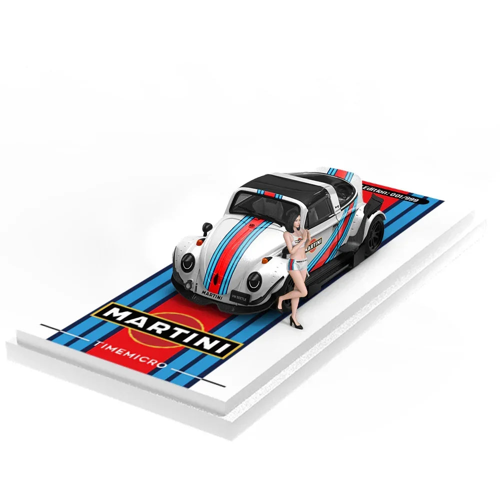Premium scale diecast model car – *PRE-ORDER* Beetle-Martini-Doll Edition, 1:64 Scale Collectible