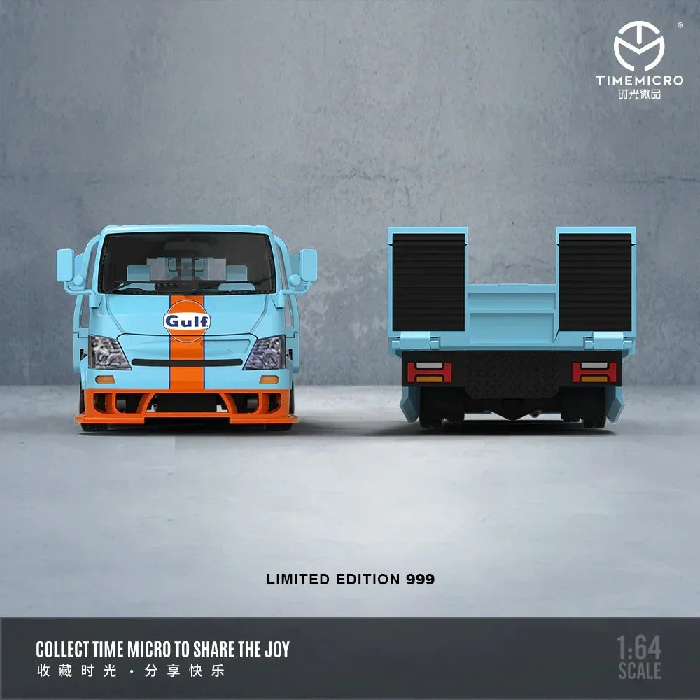 Premium scale diecast model car – H300 Flatbed Transport Trailer - Advan, 1:64 Scale Collectible